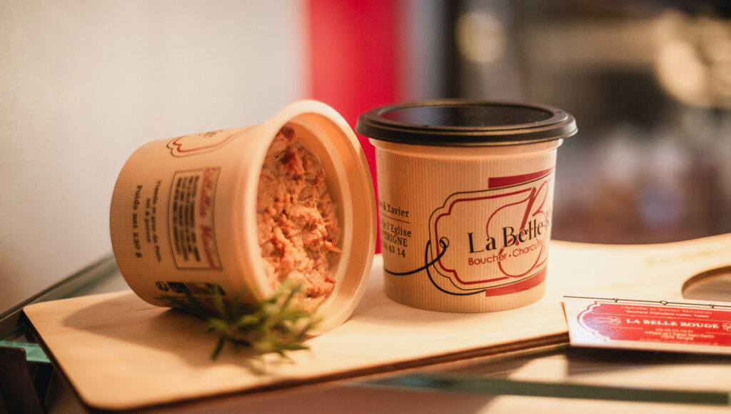 Rillettes de porc Médaille de Bronze 2022 Concours des saveurs nouvelles Aquitaine - Boucherie Charcuterie Traiteur La Belle Rouge Périgné (79)